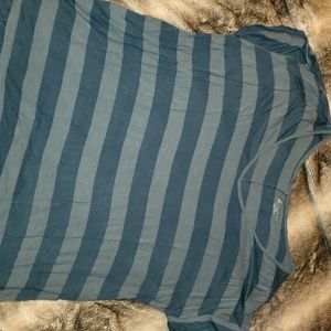 #49 Size 18/20 Blue & Lt Blue Stripe Shirt